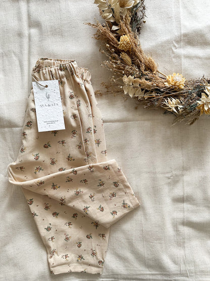 Layla Trousers - Vintage Floral