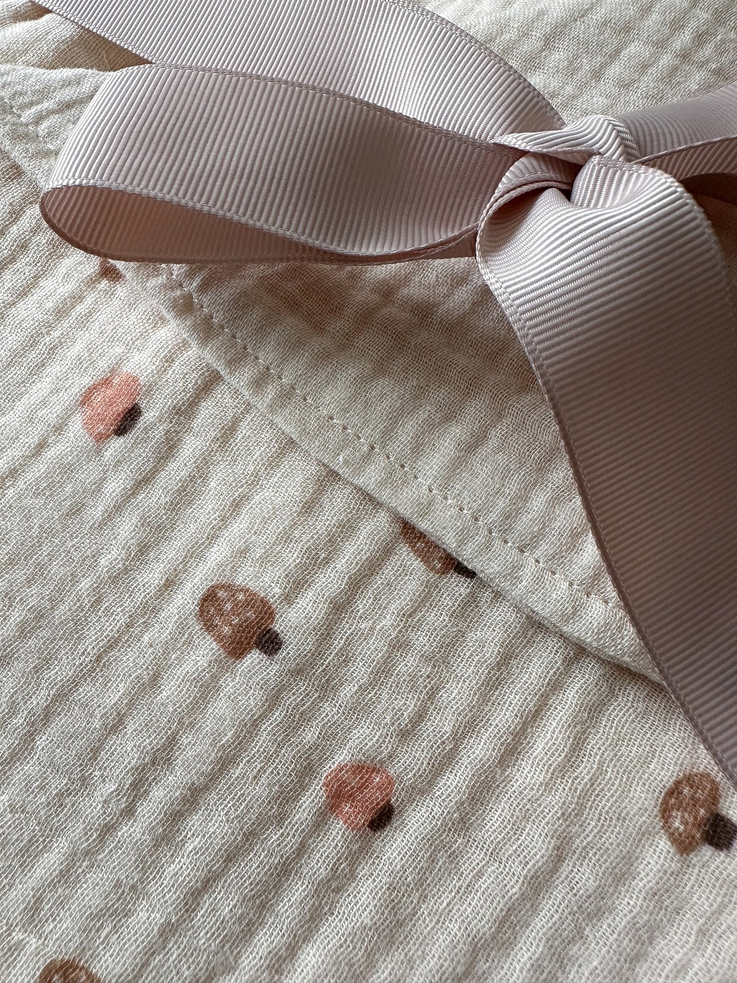 Muslin Blanket - Mushroom